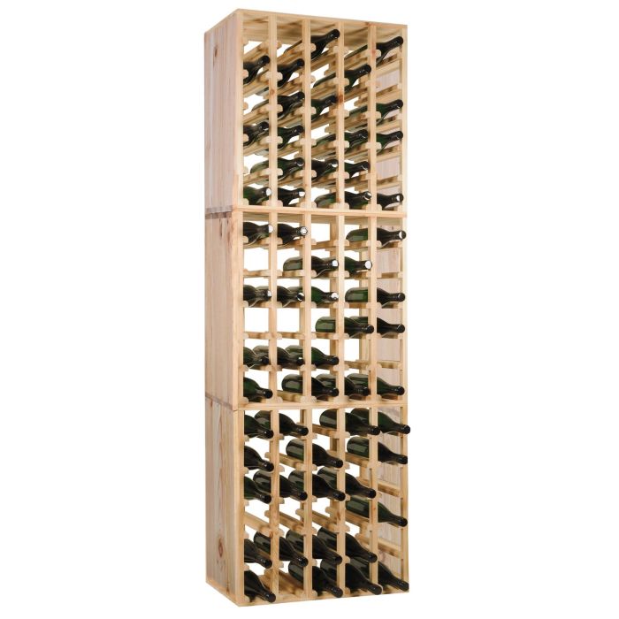 Wooden wine rack QUADRI