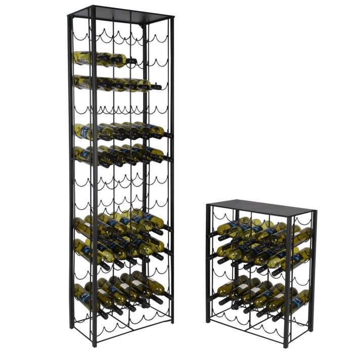 Metal wine rack system RUSTIKO