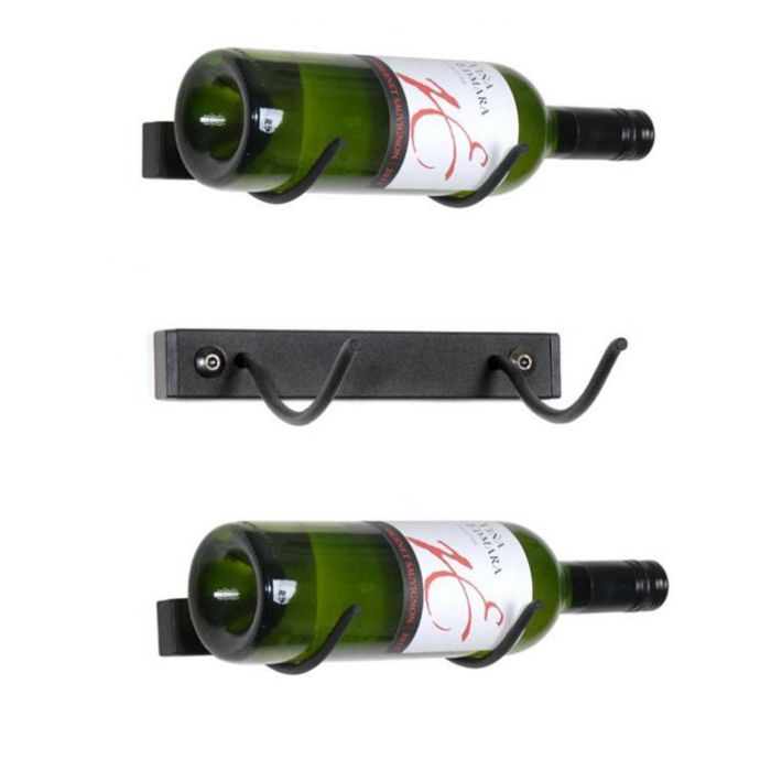 Wall wine rack SOLO made of metal