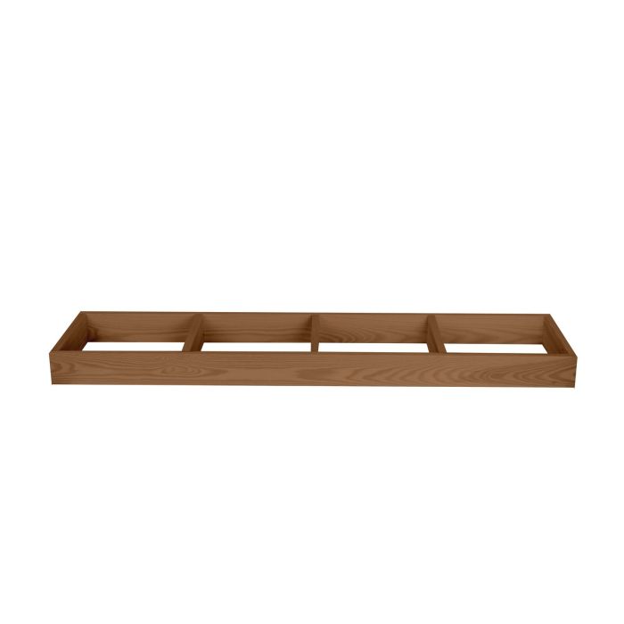 Wine rack 60 cm, base 120 cm wide, stained brown