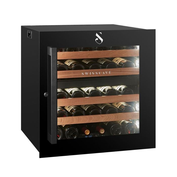 Two-zone built-in wine cooler WLI-90DF, 60cm, 28 bottles