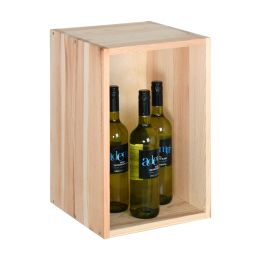 Wine storage wooden box VENETO, natural