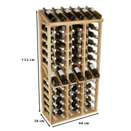 Wooden wine rack PROVINALIA, module 7