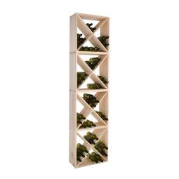 Wine rack CUBE 52, "X", 4 piece set