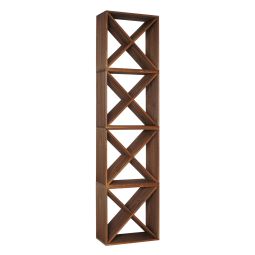 Wine rack CUBE 50, "X", 4 piece set
