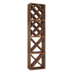 Wine rack CUBE 50, 2 "X" + 2 "diamond", 4 piece set