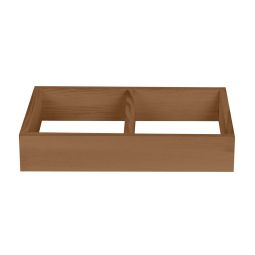 Plinth 45 cm width for VINCASA 60 collection, brown-stained