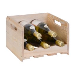Wine/groceries crate VIVERI 30 cm width