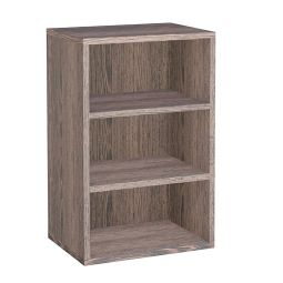 Module with 2 fitted shelves W 45 cm, Wenge
